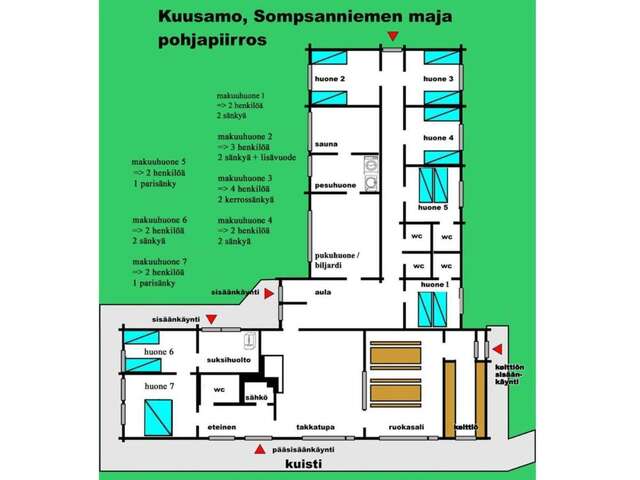 Дома для отпуска Holiday Home Sompsanniemi Рука-33